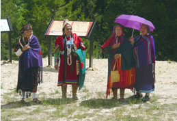 Dedication at the Big Hole West Entrance